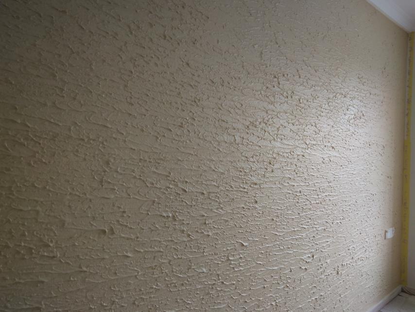 硅藻泥墙面树皮效果图